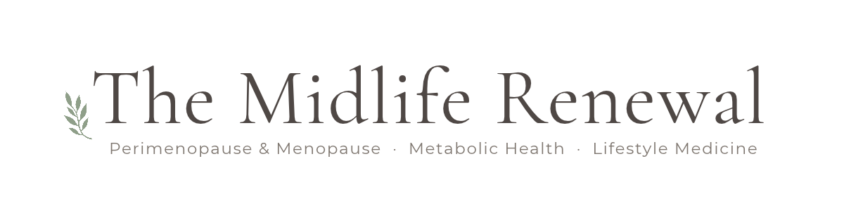 the words The Midlife Renewal
